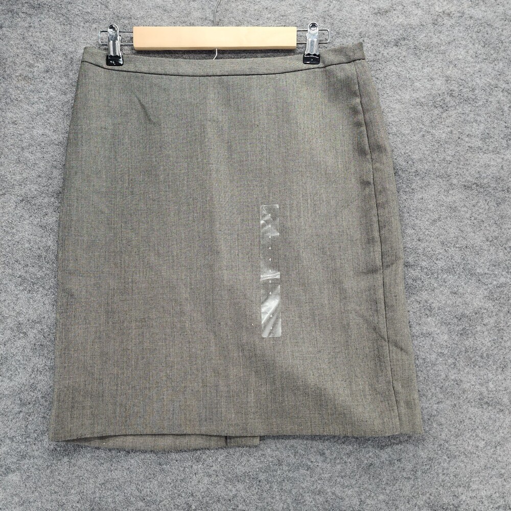 Gap Pencil Skirt Womens 4 Gray